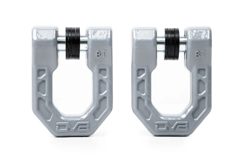 DV8 Offroad Elite Series D-Ring Shackles - Pair (Gray) - Image 22