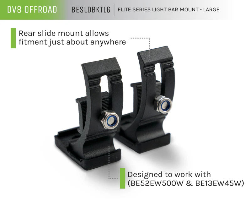 DV8 Offroad Elite Series Light Bar Mount - Large - Image 10
