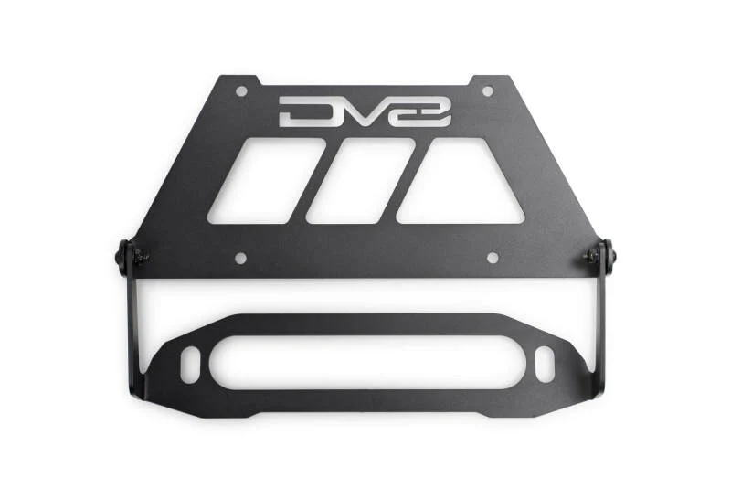 DV8 Offroad Fairlead Mounted Flip-Up License Plate Bracket - Image 6
