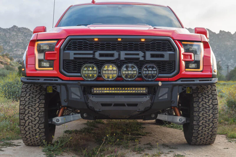 DV8 Offroad Ford 17-20 Ford F-150 Raptor Tube Front Bumper - Image 9