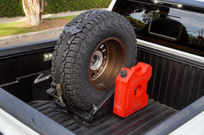 DV8 Offroad Truck Bed Universal Tire Carrier & Accessory Mount - Image 16