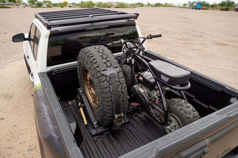 DV8 Offroad Truck Bed Universal Tire Carrier & Accessory Mount - Image 5