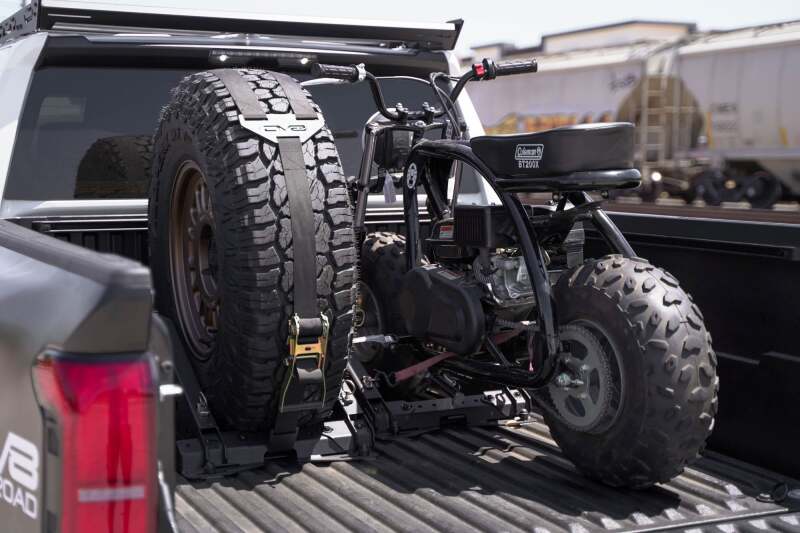 DV8 Offroad Truck Bed Universal Tire Carrier & Accessory Mount - Image 9