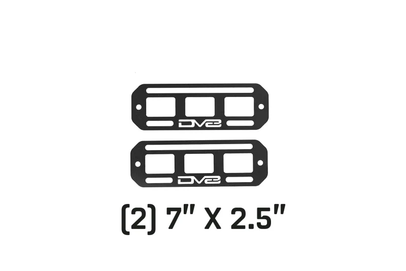 DV8 Offroad Universal Molle Panels - 7In x 2.5In PAIR - Image 4