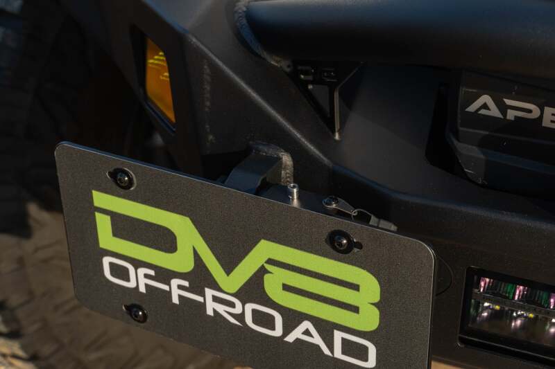 DV8 Offroad Universal Quick Release D-Ring License Plate Mount - Image 12