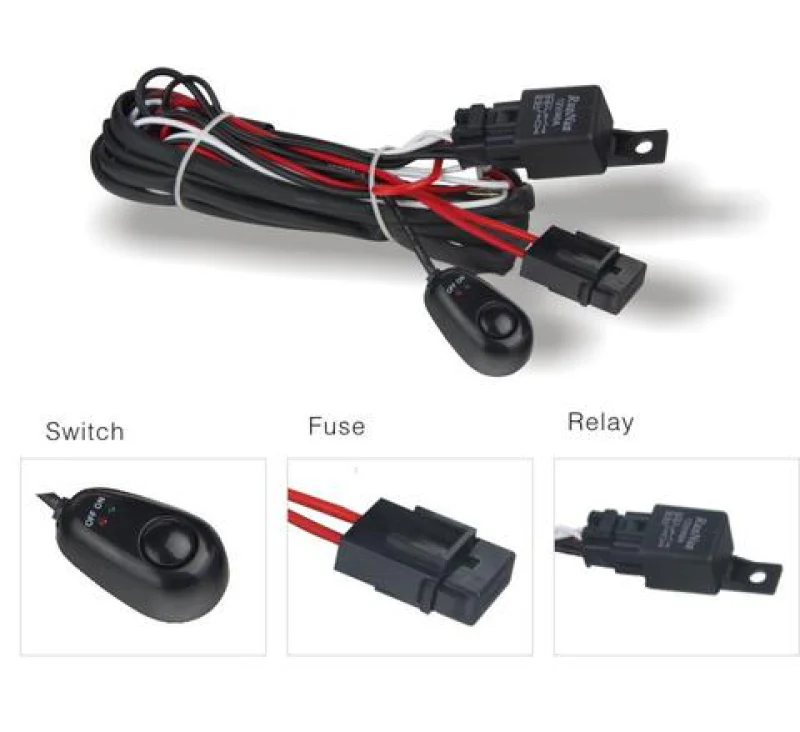 DV8 Offroad Wiring Harness w/ Relay & Switch - Image 2