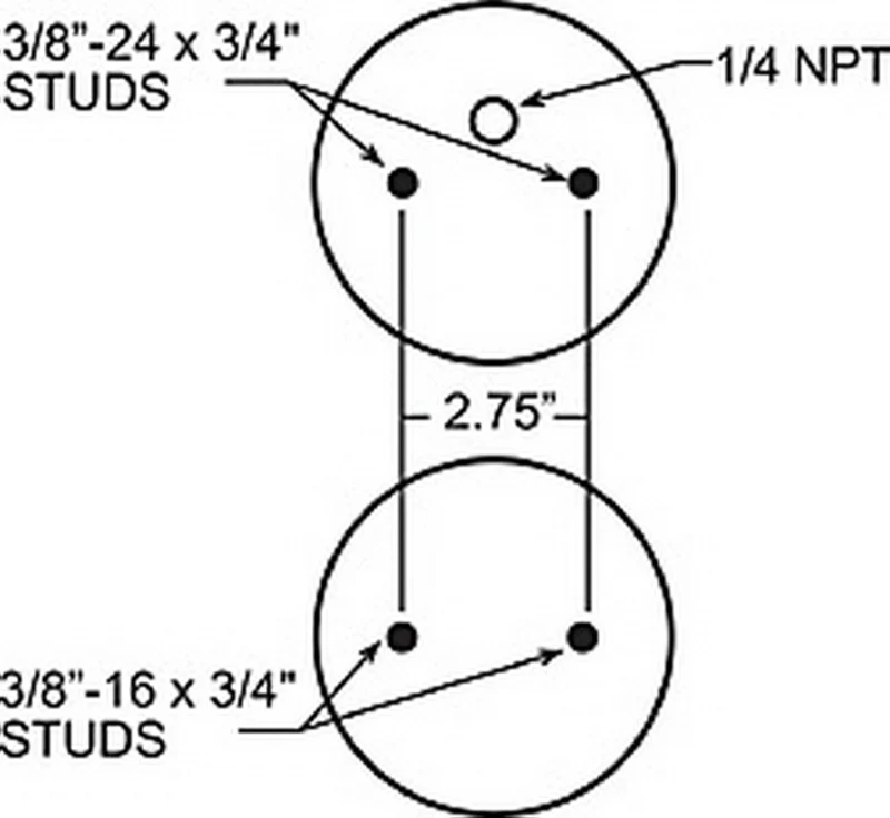 Firestone Ride-Rite Replacement Air Spring Bellow (Rear) 26C (W217607325) - Image 4
