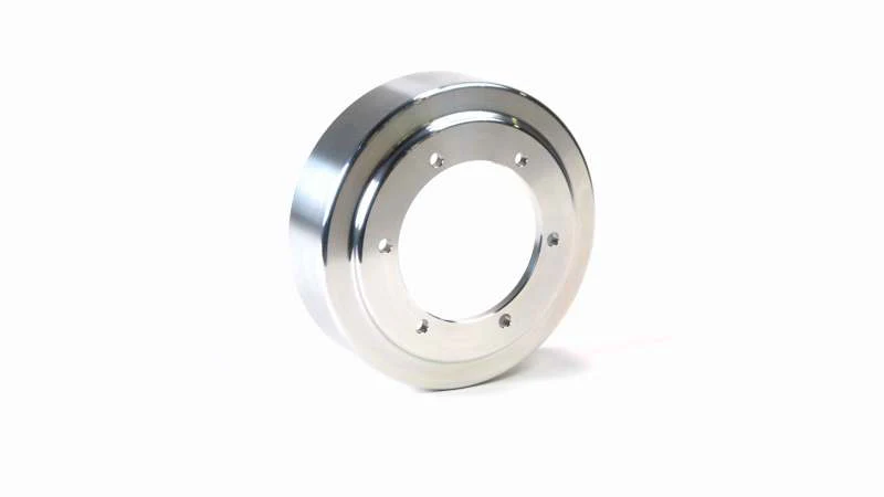 Fleece Performance 13-18 Dodge 2500/3500 Cummins Fan Drive Pulley (Bare Aluminum Finish) - Image 2