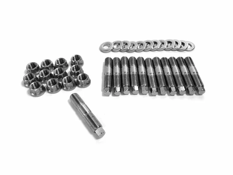 Fleece Performance 94-18 Dodge Cummins 2500-3500 Exhaust Manifold Stud Kit - 7mm External Hex Head - Image 2