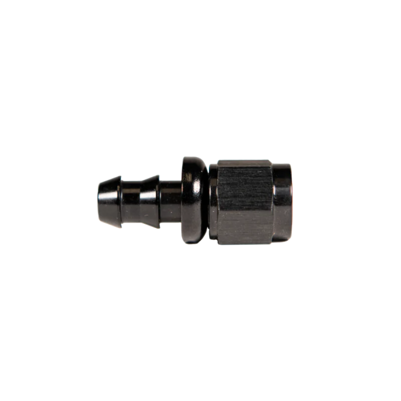 Fleece Performance Universal -8AN Straight to Hose Barb - Black