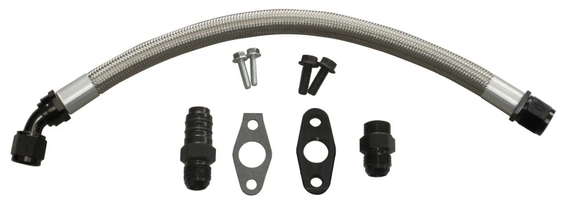 Fleece Performance Universal Cummins Turbo Drain Tube Kit (for 2nd Gen Swaps) - Image 7