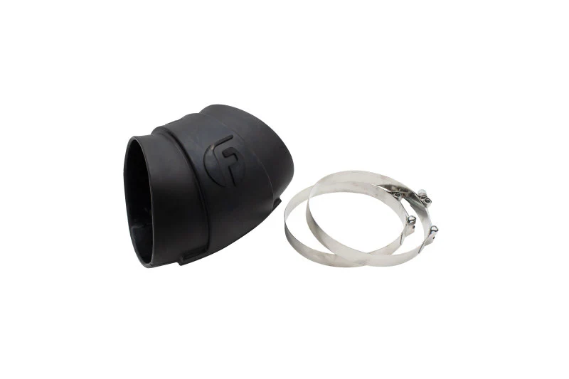 Fleece Performance Universal Molded Rubber Elbow for 5in Intakes - Image 2