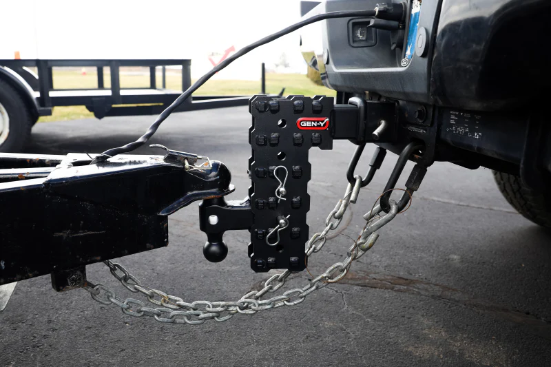 Gen-Y Phantom-X 2.5in Solid Shank 10in Drop 1.6K TW 16K Hitch w/GH-052 (No Flat Towing) - Image 2