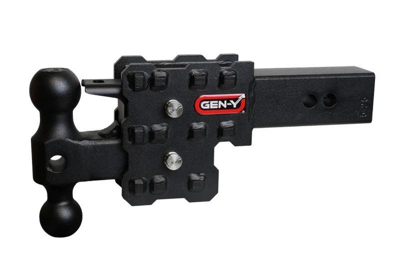 Gen-Y Phantom-X 2.5in Solid Shank 2.5in Drop 1.6K TW 16K Hitch w/GH-051 & GH-032 (No Flat Towing) - Image 3