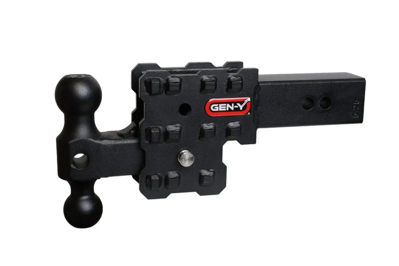 Gen-Y Phantom-X 2in Solid Shank 2.5in Drop 1K TW 10K Hitch w/GH-031 (No Flat Towing) - Image 2