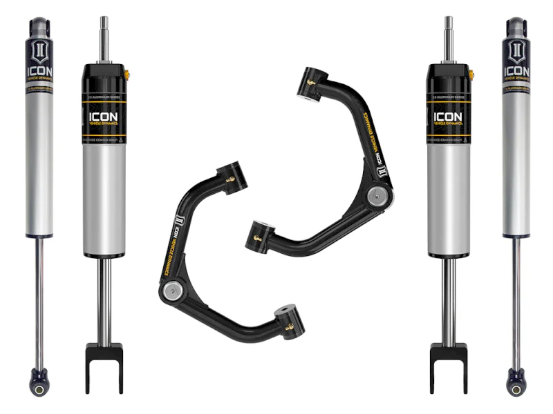 Icon 2020+ GM 2500HD/3500 0-2in Stage 1 Suspension System (Tubular) - Image 2
