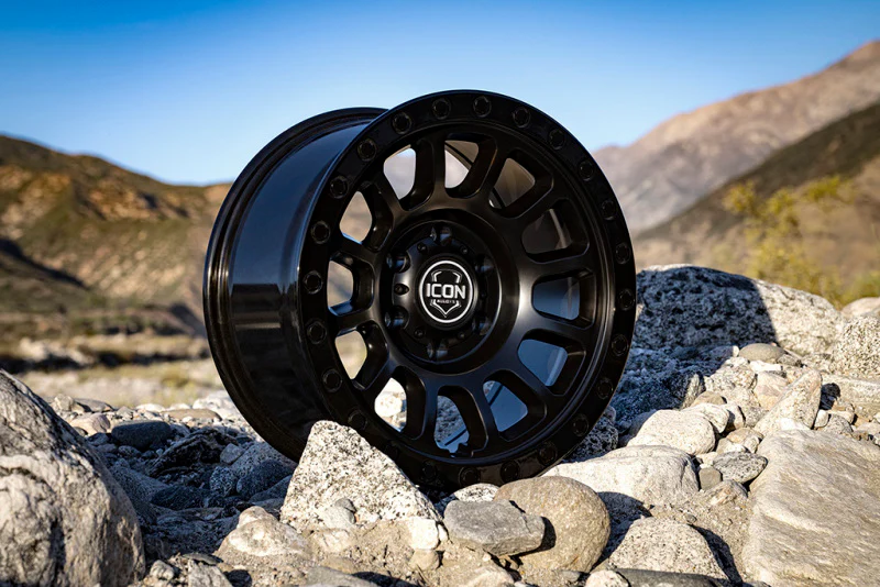 ICON Hulse 18x9 6x135 6mm Offset 5.25in BS Double Black - Image 2