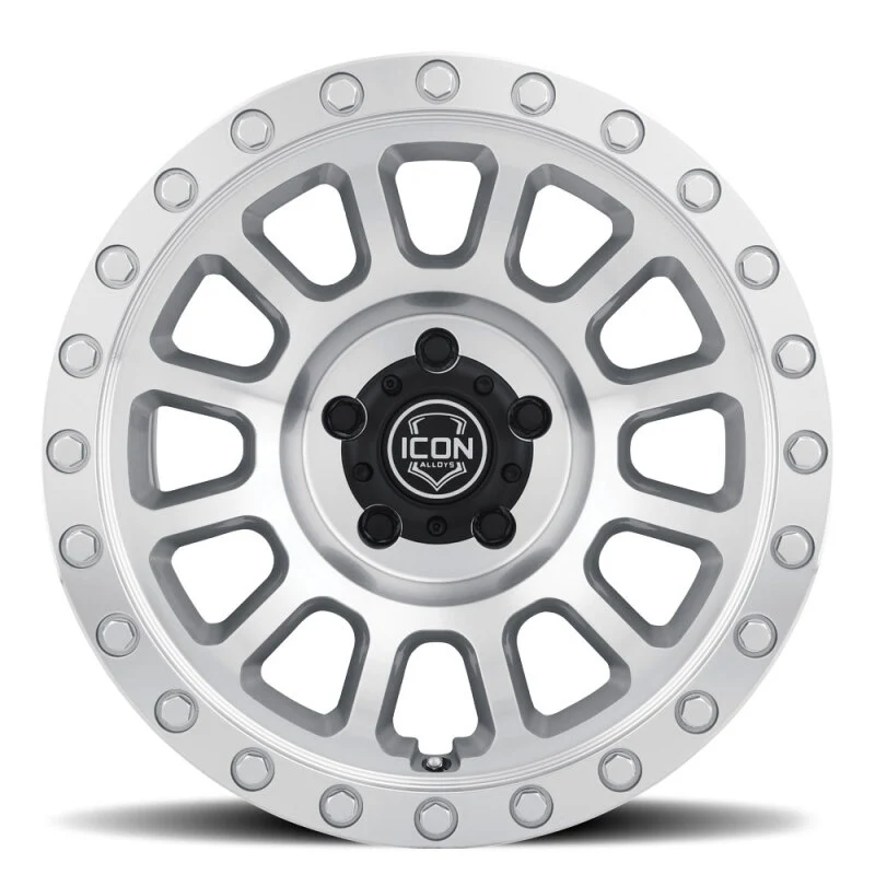 ICON Hulse 18x9 6x135 6mm Offset 5.25in BS Silver Machined - Image 4