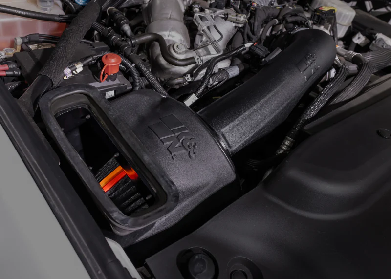 K&N 17-19 GM Heavy Duty 6.6L Diesel NextGen Dry Flow Cold Air Intake - Image 3