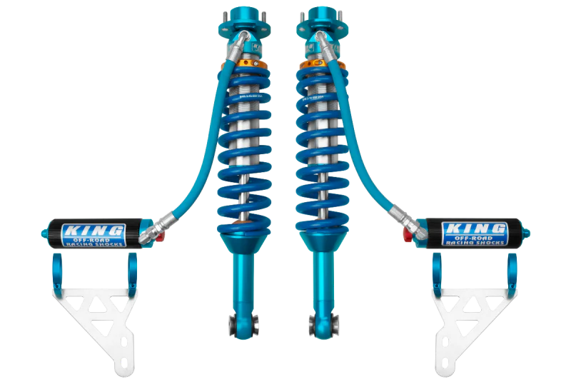 King Shocks 2019+ Ford Ranger Raptor 2.5 IBP Front Coilovers w/ RR & Comp Adj. - Pair