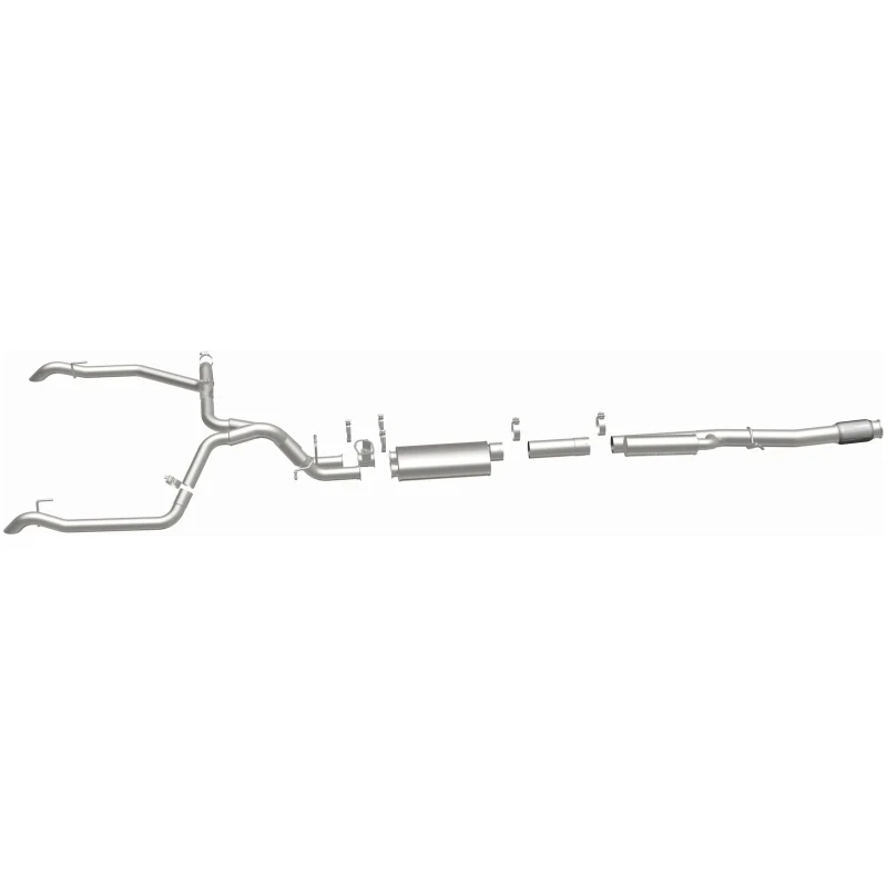 MagnaFlow 24-25 Chevrolet/GMC Silverado/Sierra 1500 ZR2/AT4X Overland Series Cat-Back Exhaust System - Image 17