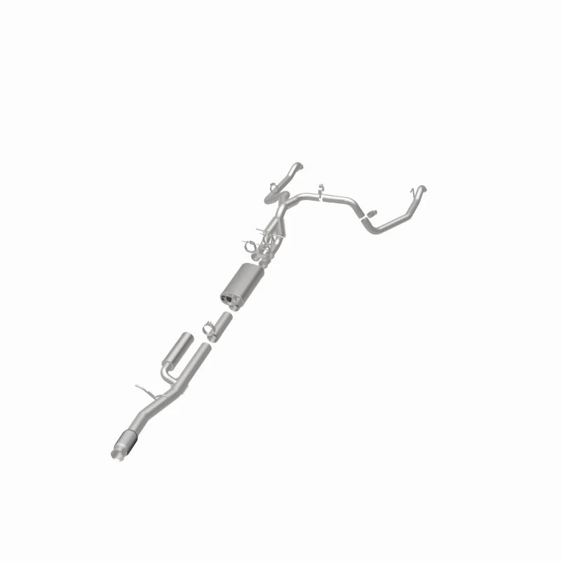 MagnaFlow 24-25 Chevrolet/GMC Silverado/Sierra 1500 ZR2/AT4X Overland Series Cat-Back Exhaust System - Image 3