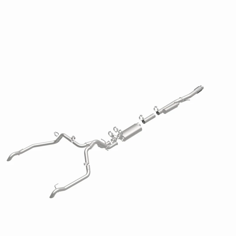 MagnaFlow 24-25 Chevrolet/GMC Silverado/Sierra 1500 ZR2/AT4X Overland Series Cat-Back Exhaust System - Image 5