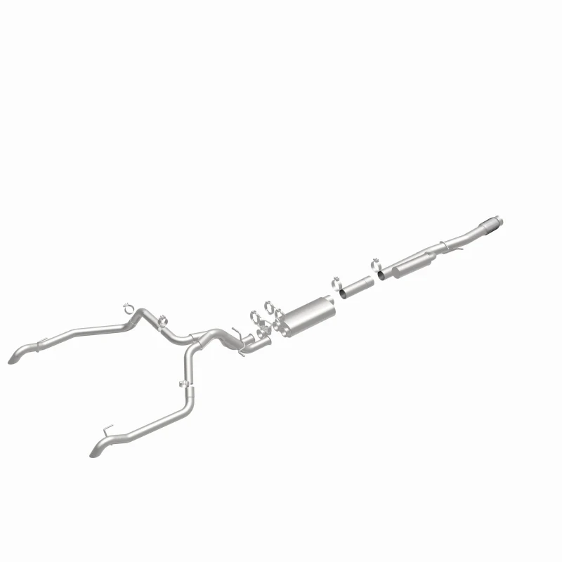 MagnaFlow 24-25 Chevrolet/GMC Silverado/Sierra 1500 ZR2/AT4X Overland Series Cat-Back Exhaust System - Image 9