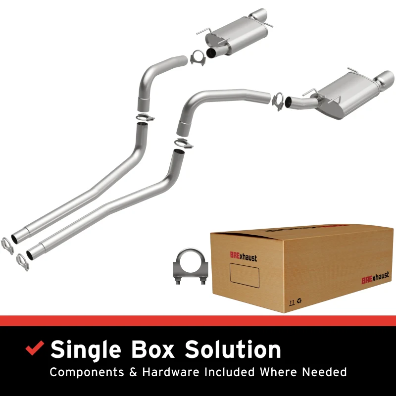 MagnaFlow BRE Exhaust Kit 11-14 Ford Mustang 3.7L