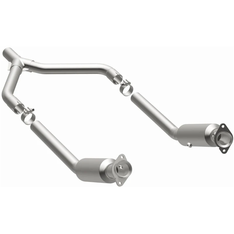 MagnaFlow Direct Fit Catalytic Converter 05-10 Ford Mustang 4.0L Y-Pipe Assembly - Image 11