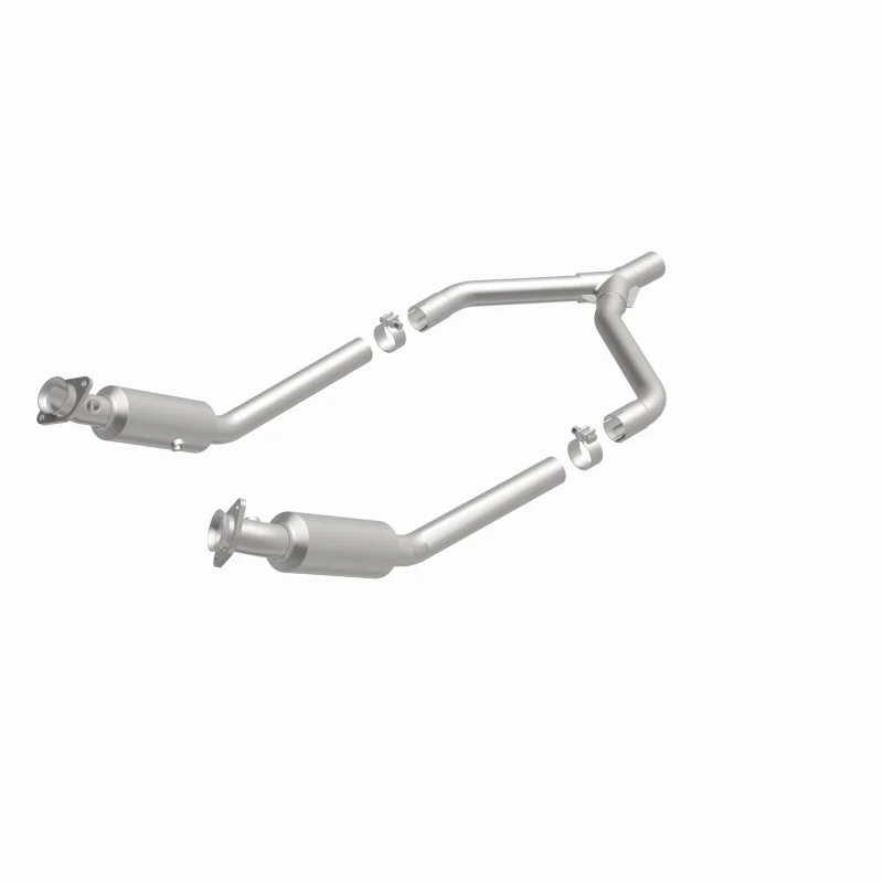 MagnaFlow Direct Fit Catalytic Converter 05-10 Ford Mustang 4.0L Y-Pipe Assembly - Image 3