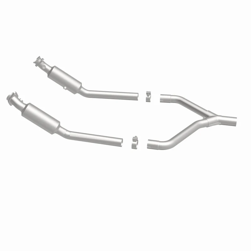 MagnaFlow Direct Fit Catalytic Converter 05-10 Ford Mustang 4.0L Y-Pipe Assembly - Image 7