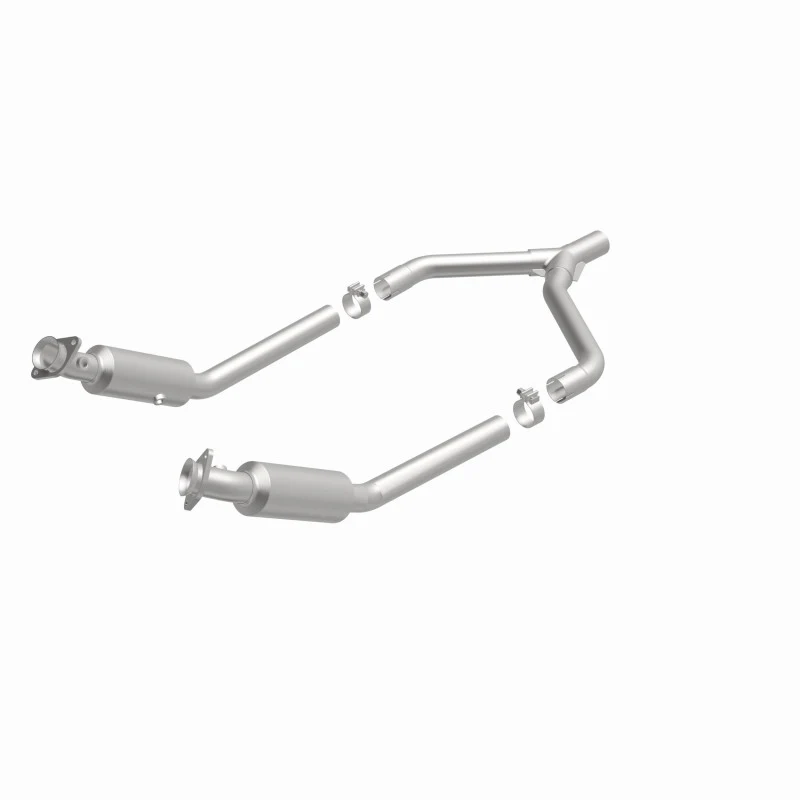 MagnaFlow Direct Fit Catalytic Converter 05-10 Ford Mustang 4.0L Y-Pipe Assembly - Image 9