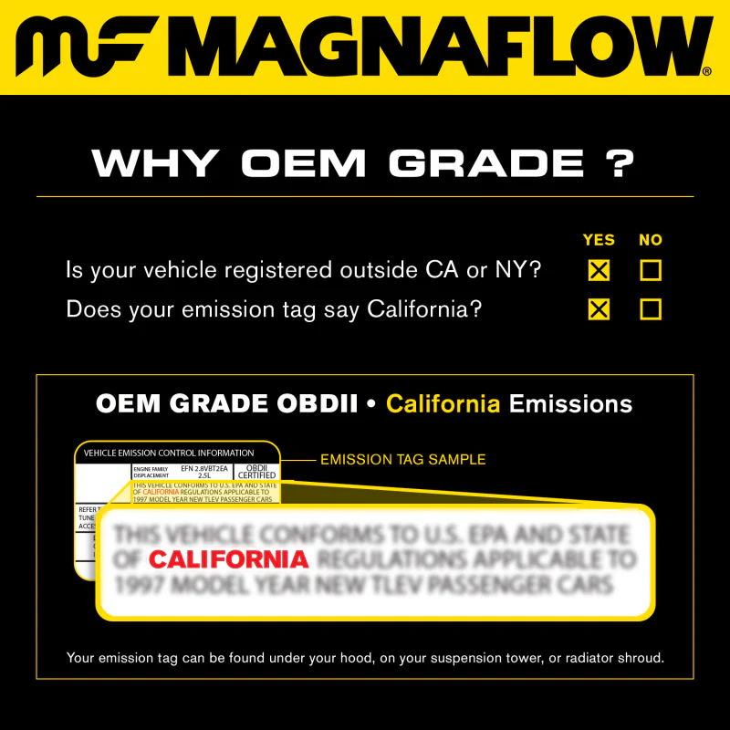 MagnaFlow DF Catalytic Conv 06-09 Ford Explorer 4.6L Y-Pipe Assy/07-09 Explorer Sport Trac 4.6L - Image 40