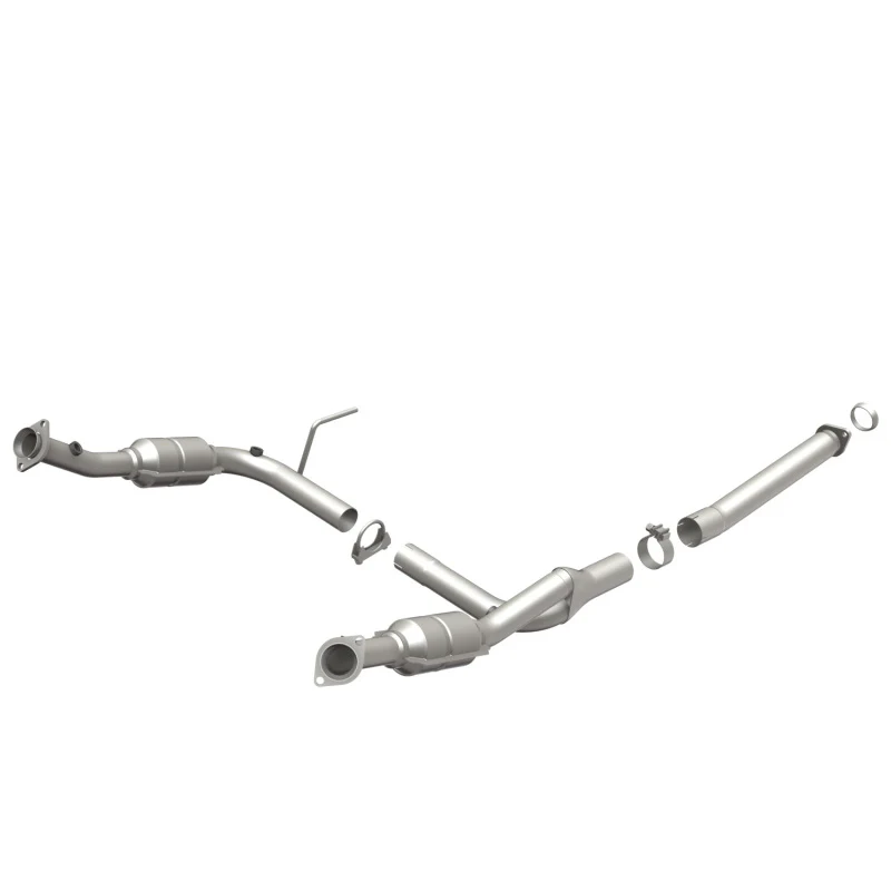 MagnaFlow DF Cat. Conv3/04-05 Ford Explorer 4.0L / 3/04-05 Mercury Mountaineer Y-Pipe Assembly - Image 2