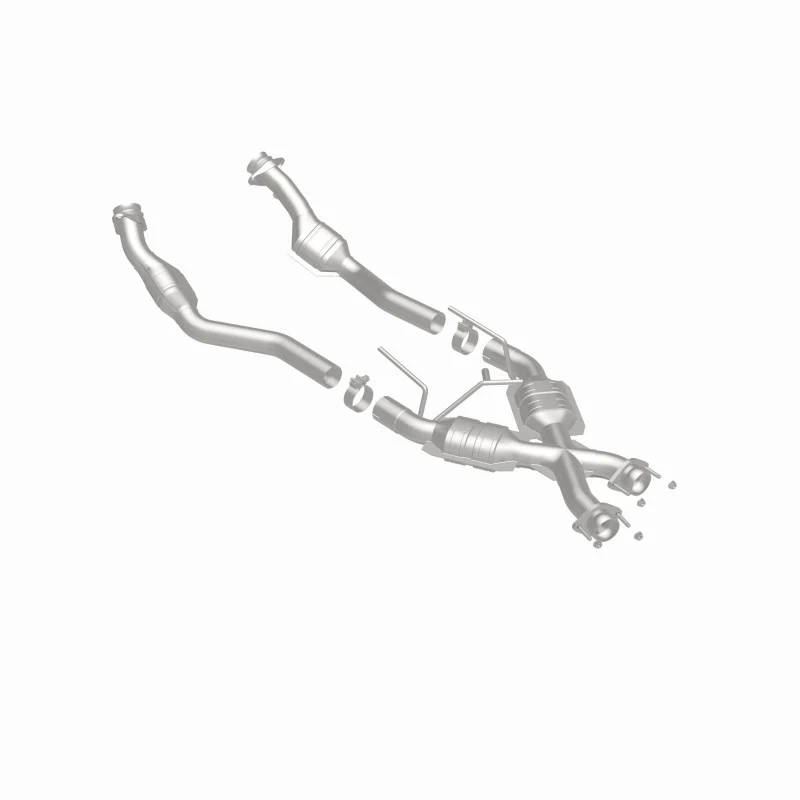 MagnaFlow Direct Fit Catalytic Converter Mustang X-Pipe 86-93 50-Sta - Image 11