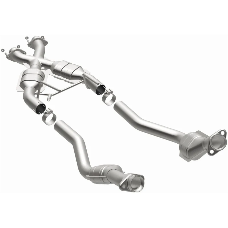 MagnaFlow Direct Fit Catalytic Converter Mustang X-Pipe 86-93 50-Sta - Image 13
