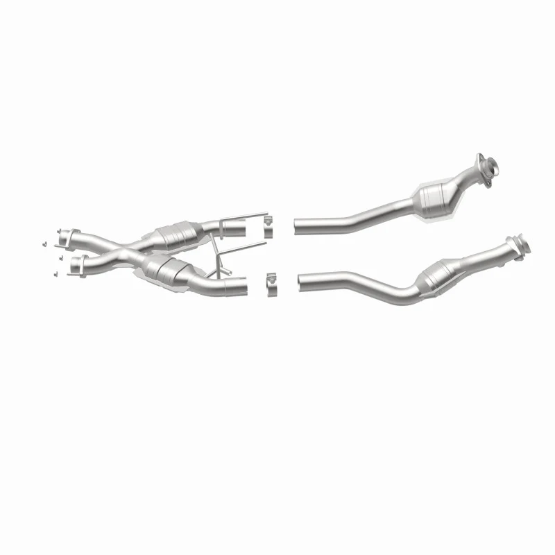 MagnaFlow Direct Fit Catalytic Converter Mustang X-Pipe 86-93 50-Sta - Image 25