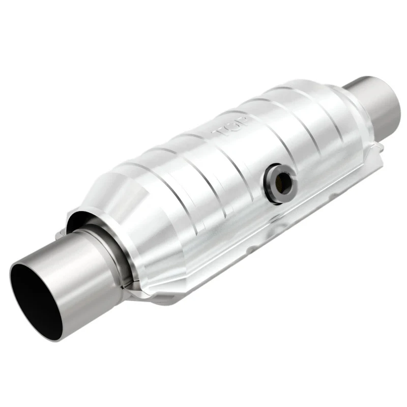 MagnaFlow Conv Univ 2.25in Inlet/Outlet Center/Center Round 11in Body L x 5.125in W x 15in Overall L - Image 2