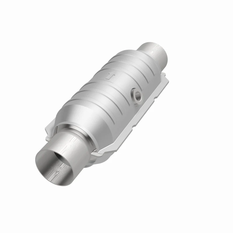 MagnaFlow Conv Univ 2.25in Inlet/Outlet Center/Center Round 11in Body L x 5.125in W x 15in Overall L - Image 4