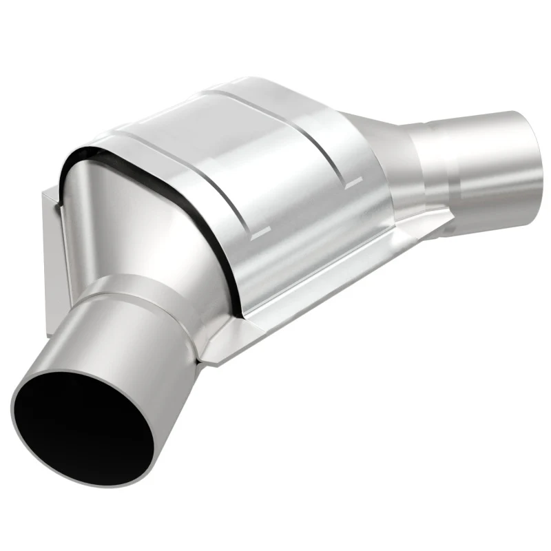 MagnaFlow Universal Catalytic Converter 2.25inch Angled Inlet/Outlet