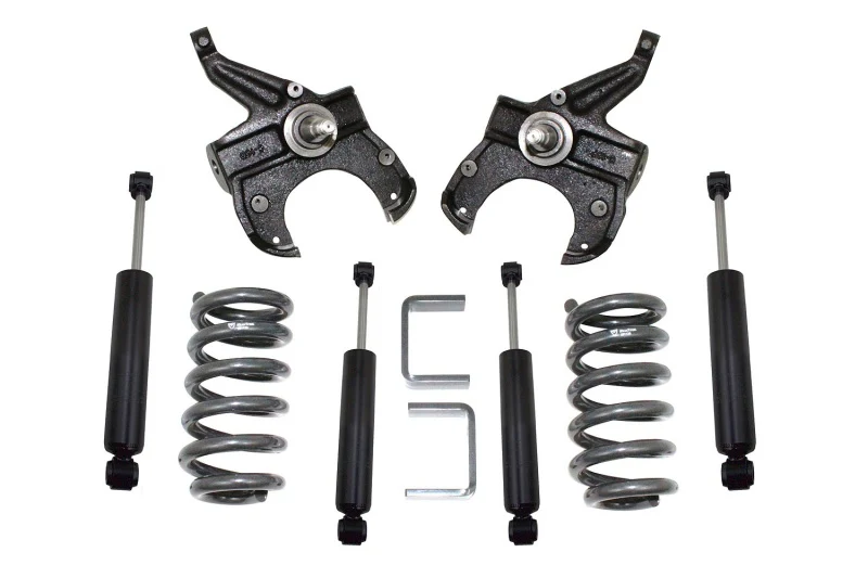 MaxTrac 73-87 Chevrolet C10 2WD 5in/5in Lowering Coil Kit (1.25in Rotor)