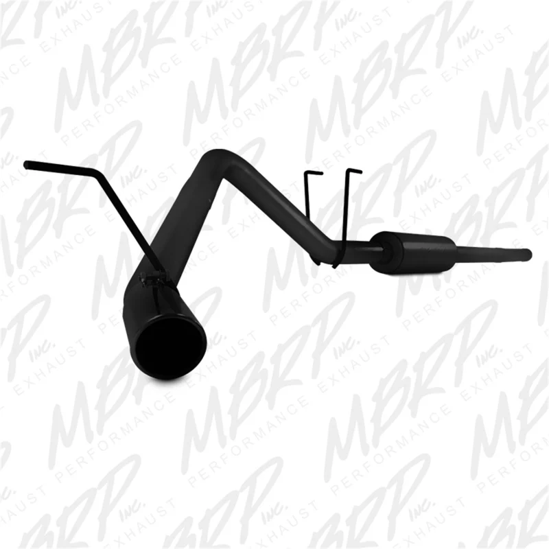 MBRP 09-14 Dodge Ram 1500 5.7L Cat-Back Single Side AL - Black - Image 2