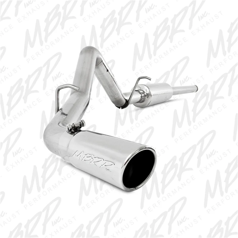 MBRP 11-13 Chevy 1500 Silverado/GMC Sierra 6.2L V8 3.5in Cat Back Single Side Exhaust T409 - Image 2