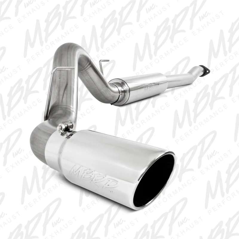 MBRP 11-13 Ford F-150 3.5L V6 EcoBoost 4in Cat Back Single Side T409 Exhaust System - Image 2