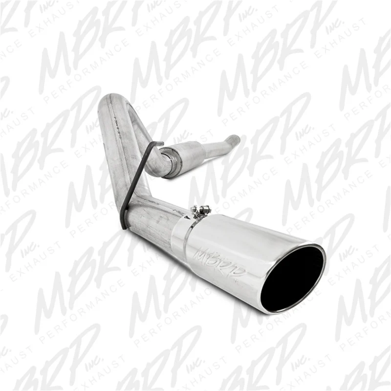 MBRP 11-13 Ford F-250/350/450 6.2L V8 Gas 4in Cat Back Single Side Alum Exhaust System - Image 2