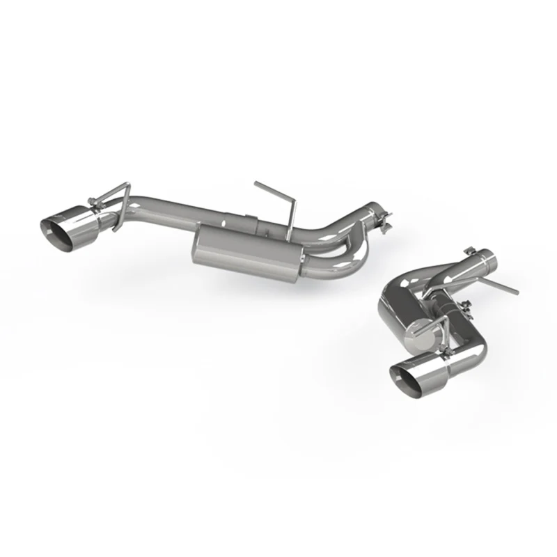 MBRP 16-19 Chevrolet Camaro 2.5in T304 Non NPP Axle Back Exhaust System - 4in Dual Wall Tips - Image 2