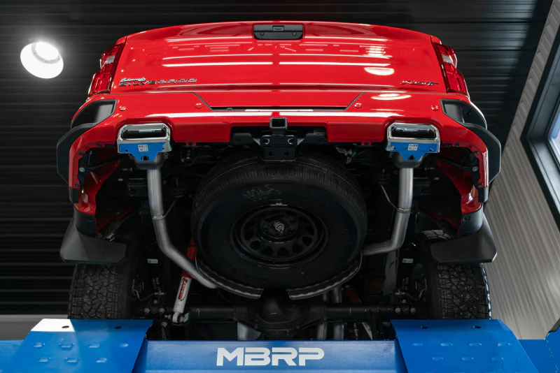 MBRP 19-Up Chevy Silverado 1500 6.2L 2.5in Catback Dual Rear Exit Aluminized - Image 3