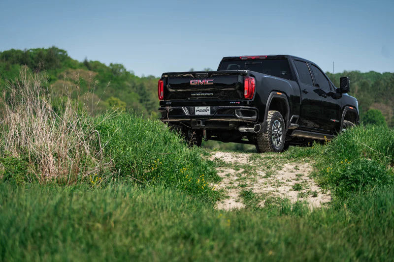 MBRP 20-23 Chevrolet Silverado 2500HD 6.6L Armor Lite AL Steel Single Side Exit 5in DPF Back Exhaust - Image 4