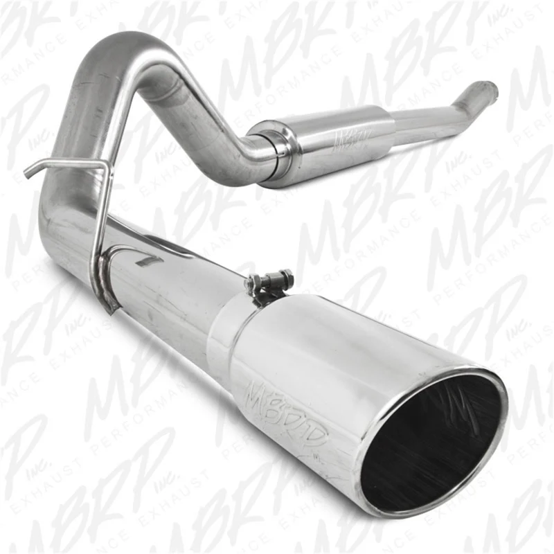 MBRP 2003-2007 Ford F-250/350 6.0L EC/CC Cat Back Single Side (Stock Cat) - Image 2